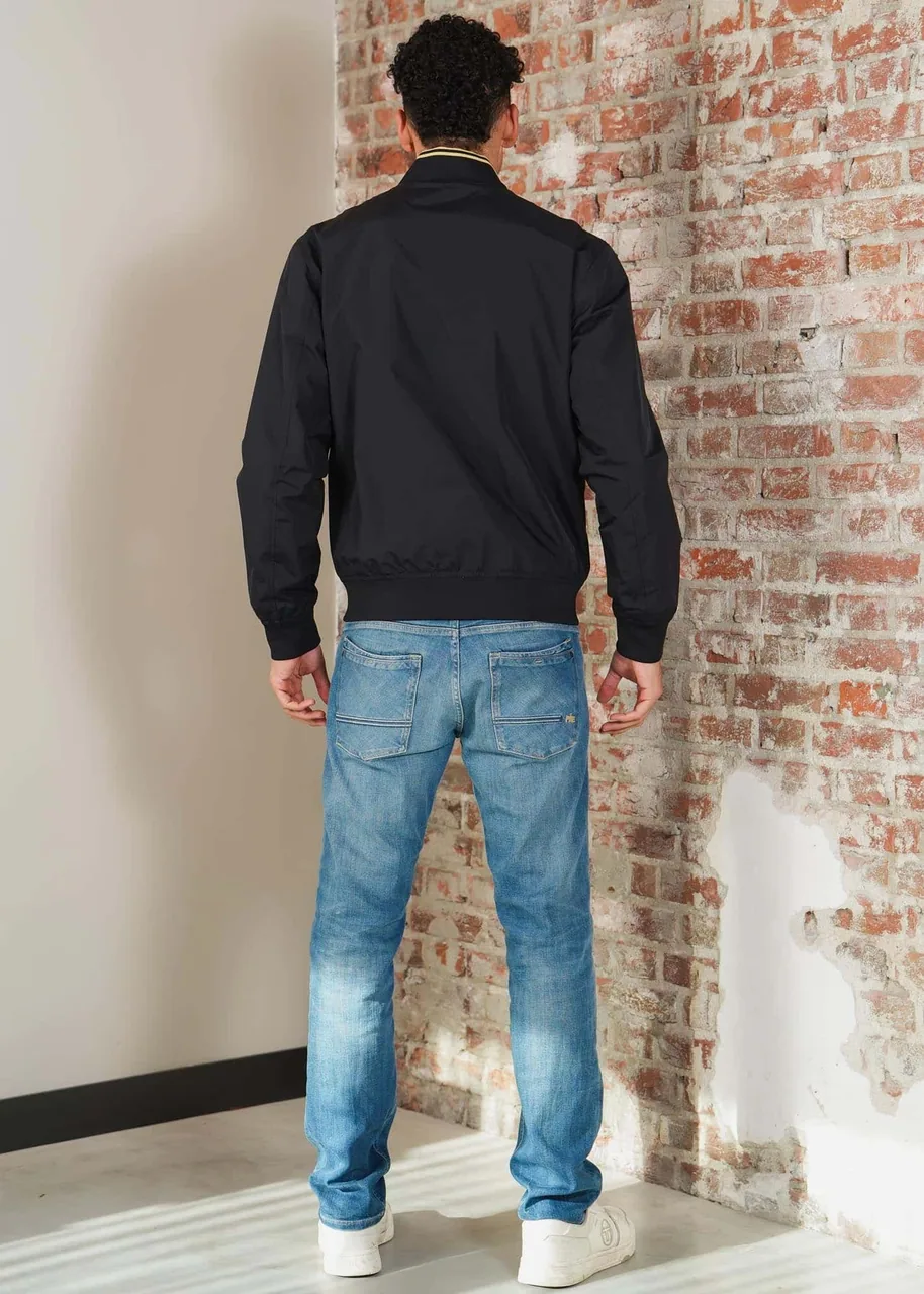 Ansicht 3 von Fred Perry Brentham bomber jacket - black
