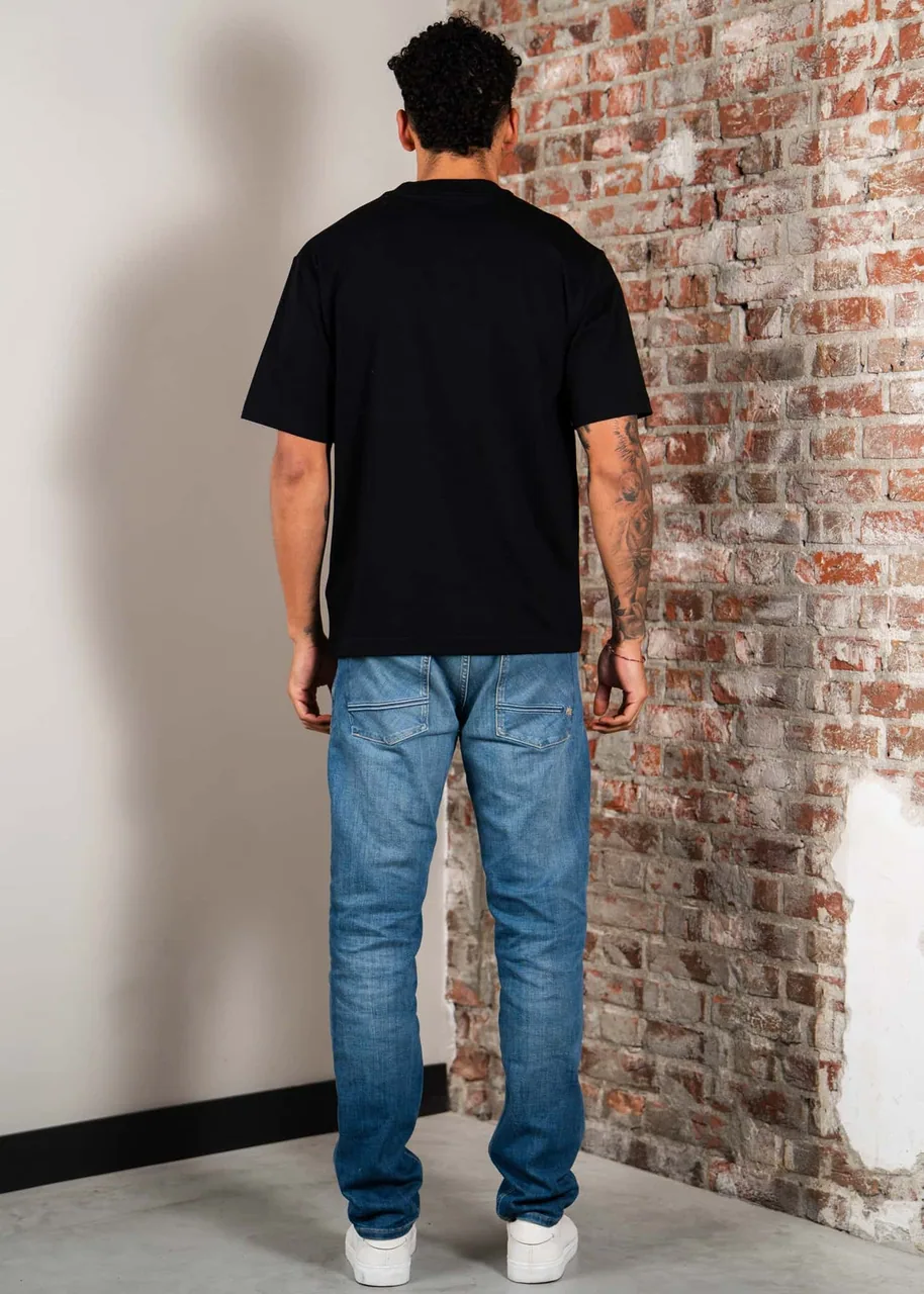 Ansicht 3 von Fred Perry Embroidered panel t-shirt - black