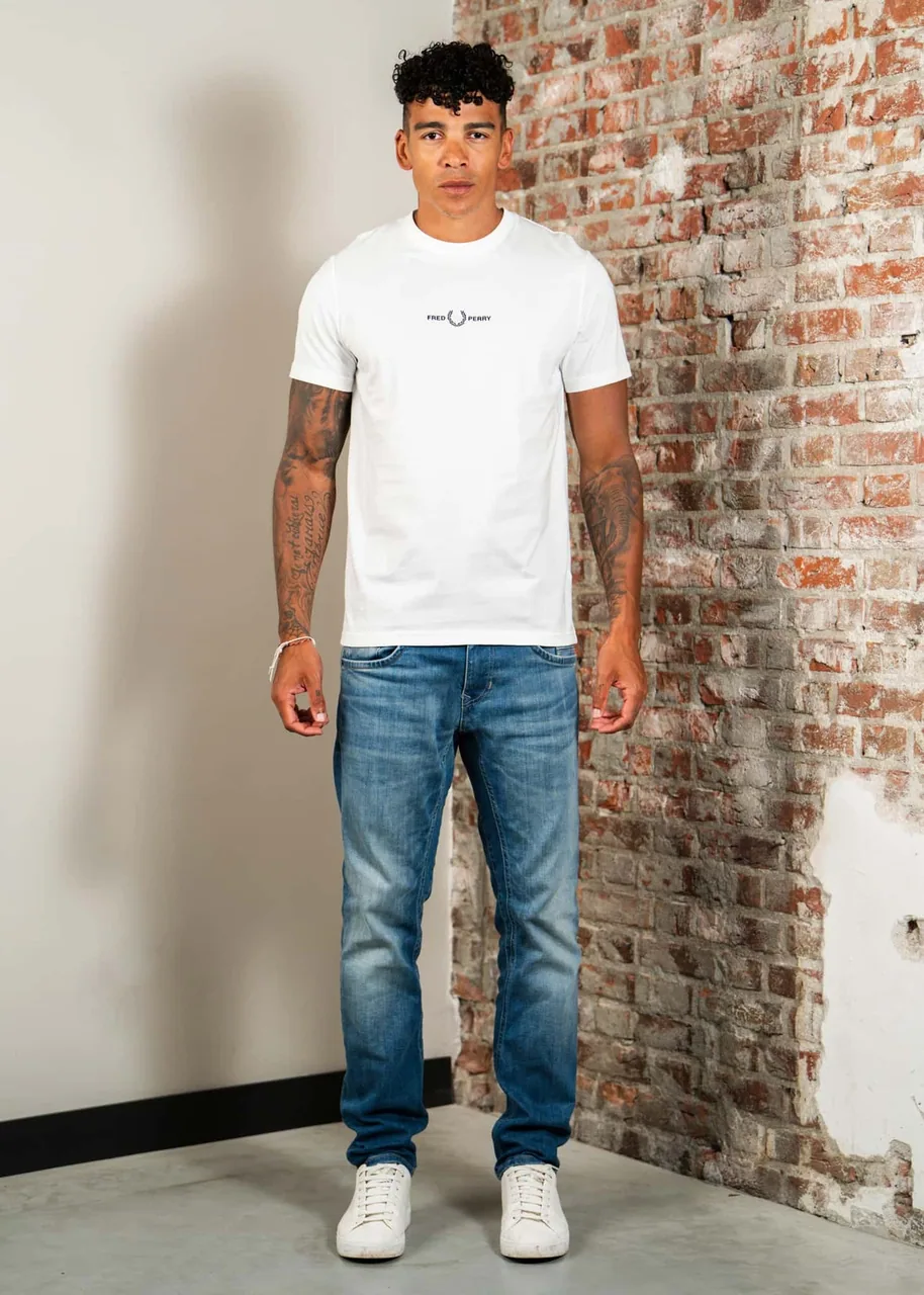 Ansicht 2 von Fred Perry Embroidered t-shirt - white