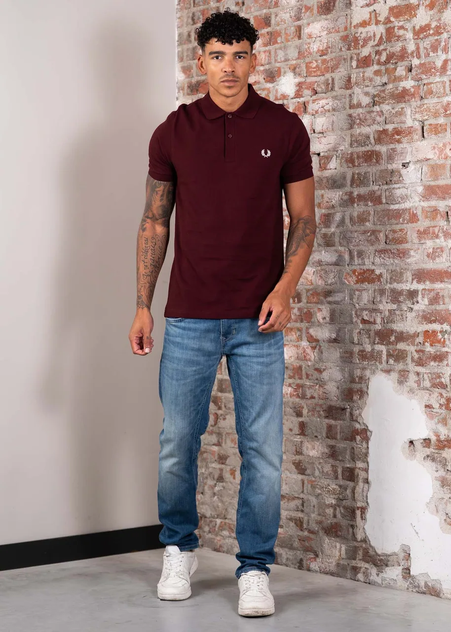 Ansicht 3 von Fred Perry Plain Polo - oxblood
