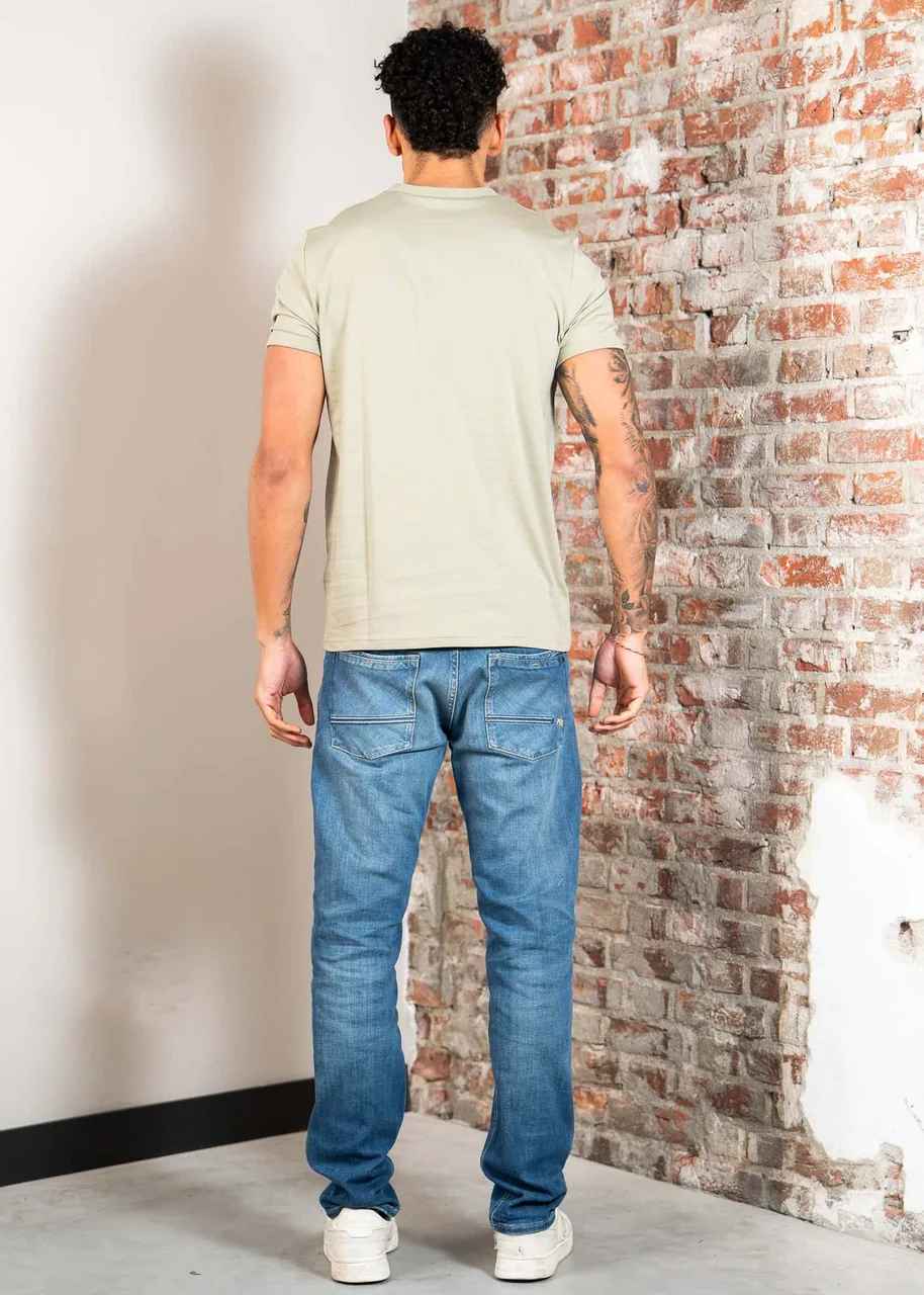 Ansicht 3 von Fred Perry Ringer t-shirt - seagrass