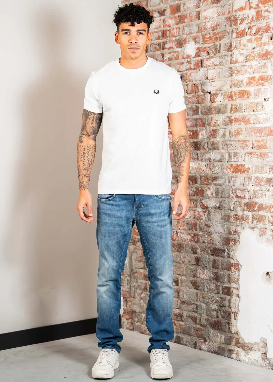 Ansicht 2 von Fred Perry Ringer t-shirt - white