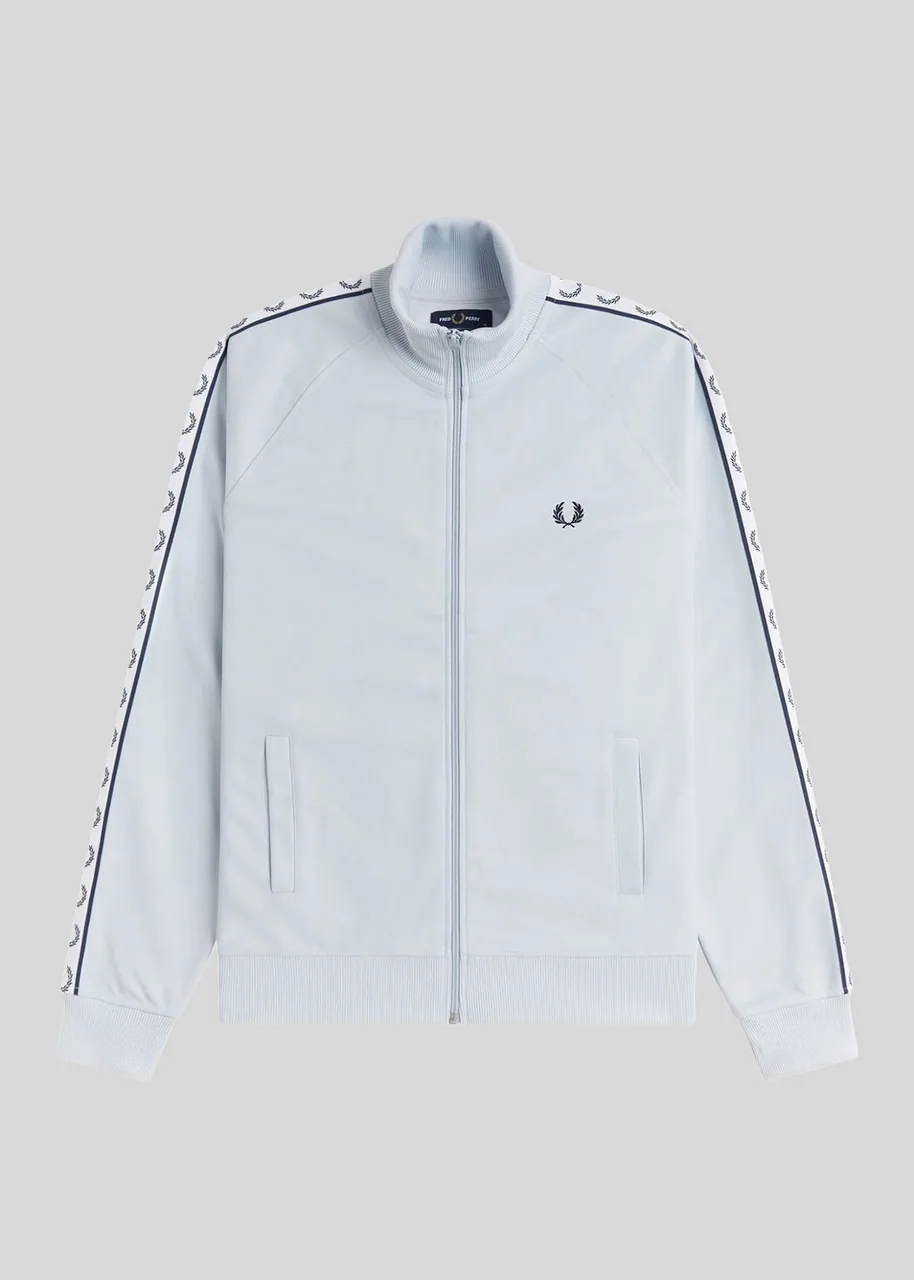 Ansicht 3 von Fred Perry Tape track jacket - dusky blue