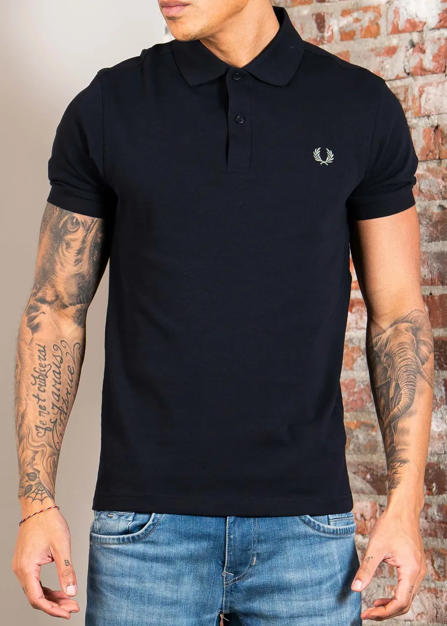 Fred Perry Polo - navy seagrass